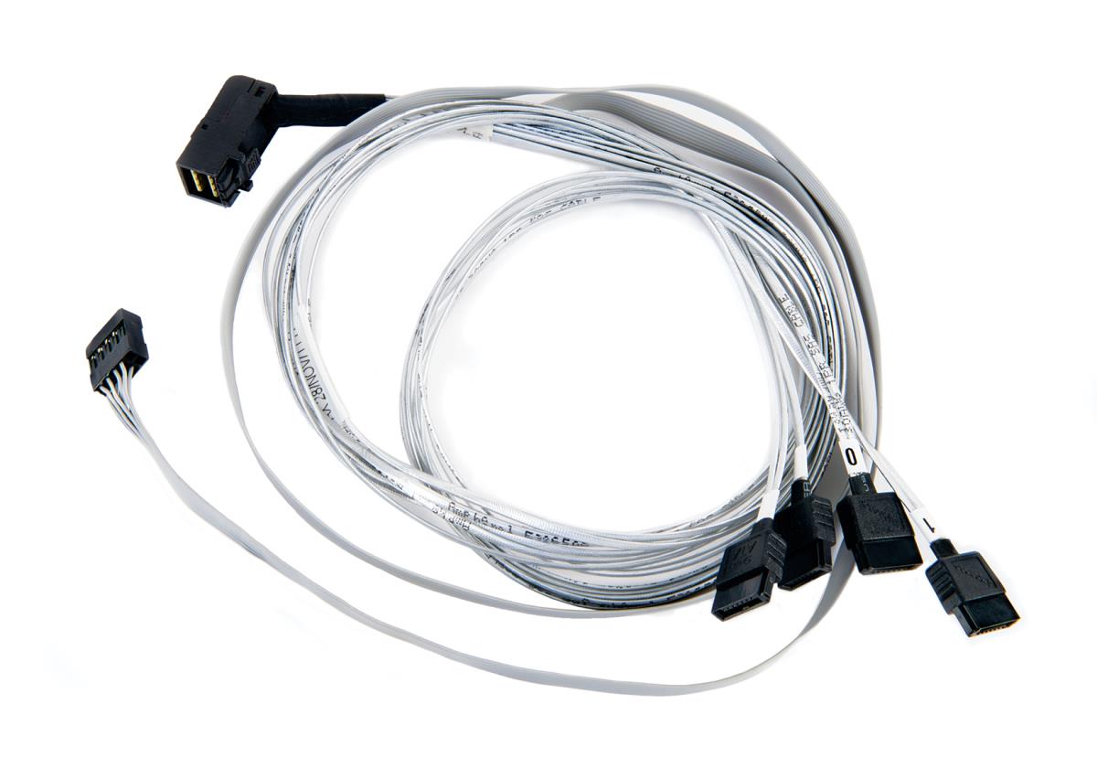 MICROCHIP TECHNOLOGY Internal Hd SAS Cable Ack-i-ra-hdmsas-4sata-sb-.8m/ 0.8m
