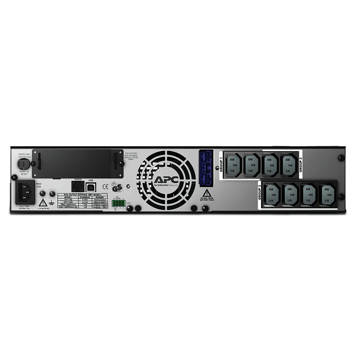 APC Smart UPS X 1500va Rack/tower LCD 230v