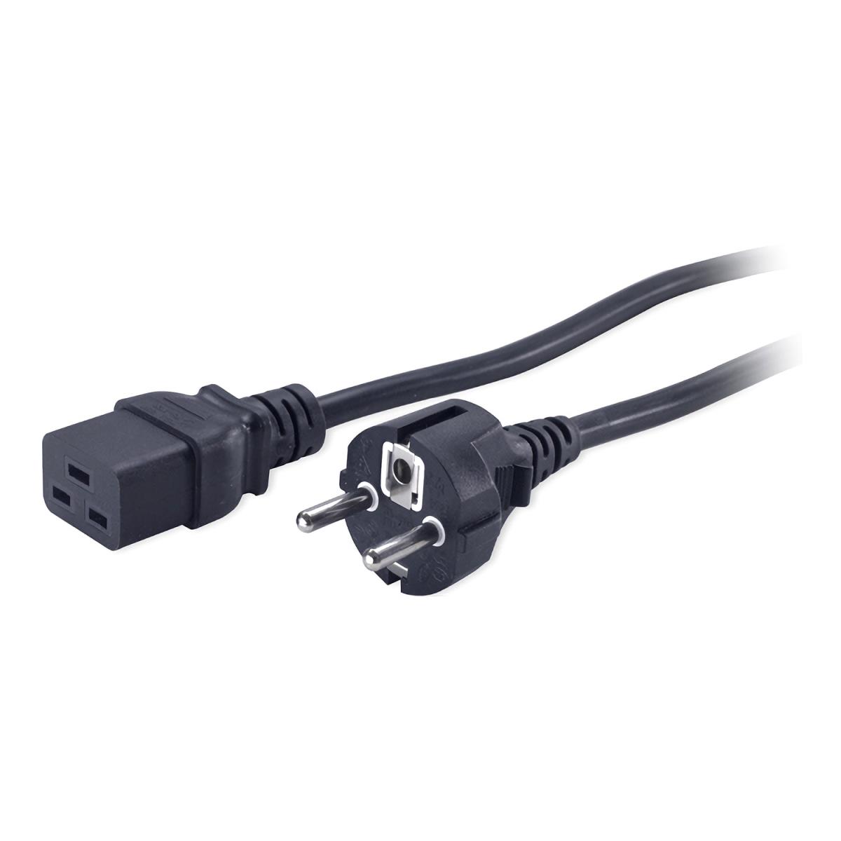 APC Power Cord Iec 320 C19 To Schuko Cee 7 / Eu1-16p 2.5m