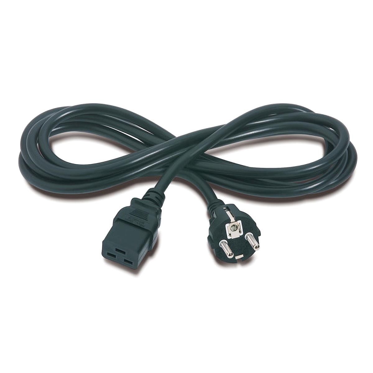APC Power Cord Iec 320 C19 To Schuko Cee 7 / Eu1-16p 2.5m
