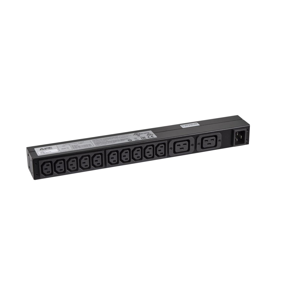 APC Rack Pdu Basic 1u 16a 208v/230v (10) C13 & (2) C19