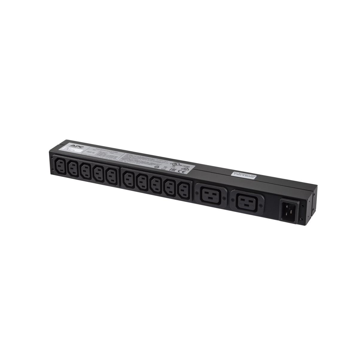 APC Rack Pdu Basic 1u 16a 208v/230v (10) C13 & (2) C19