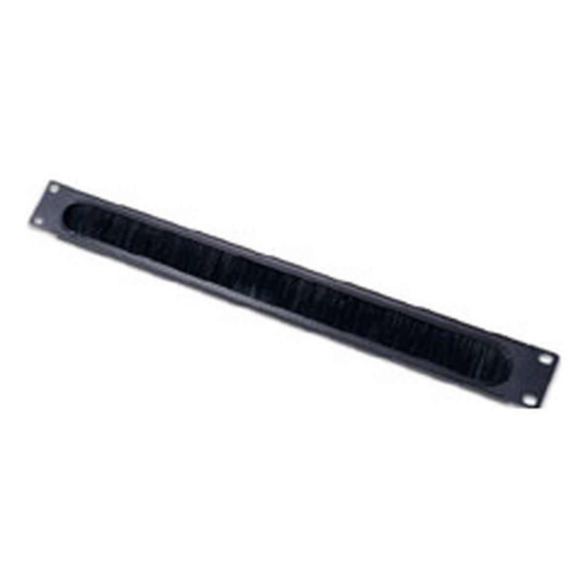 APC 1u Cable Pass -thru W/ Brush Strip Black