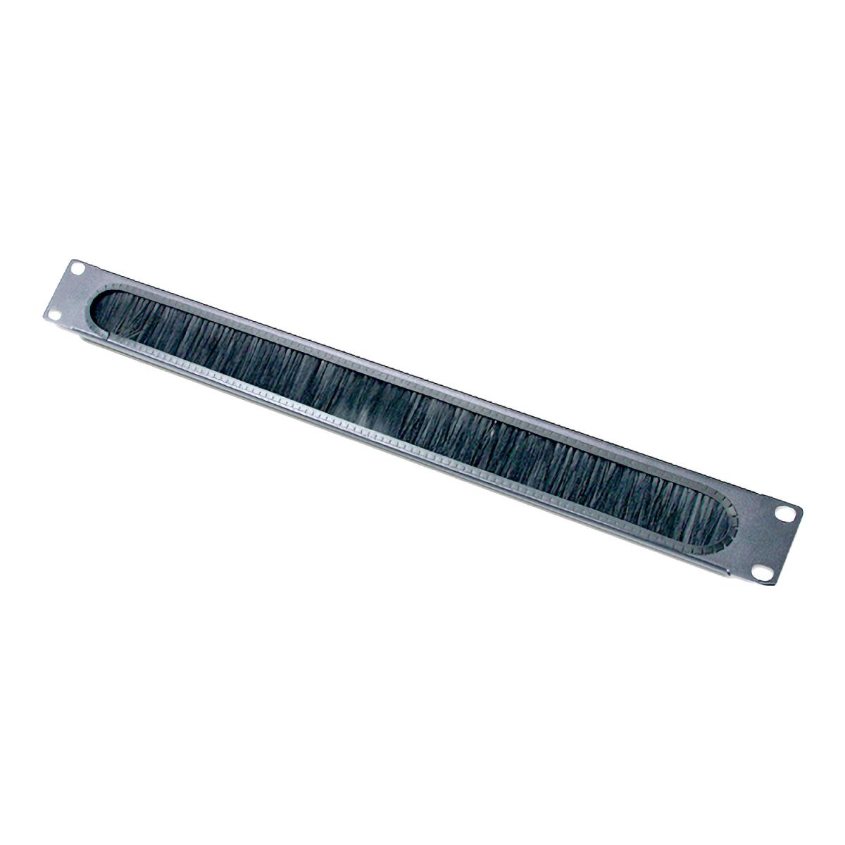 APC 1u Cable Pass -thru W/ Brush Strip Black