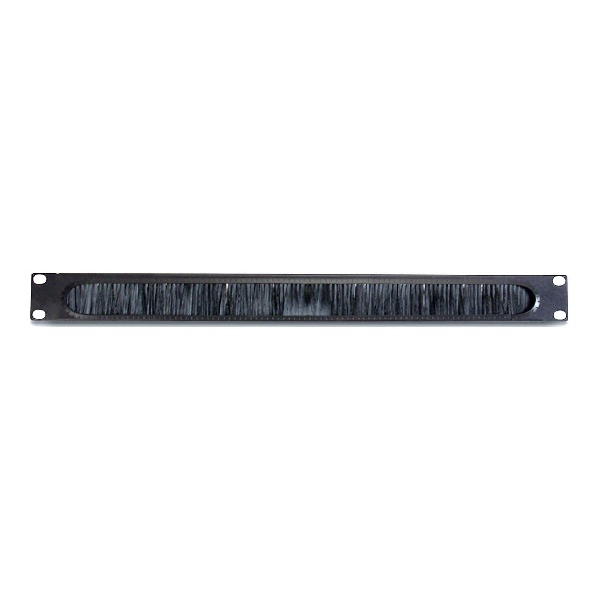 APC 1u Cable Pass -thru W/ Brush Strip Black
