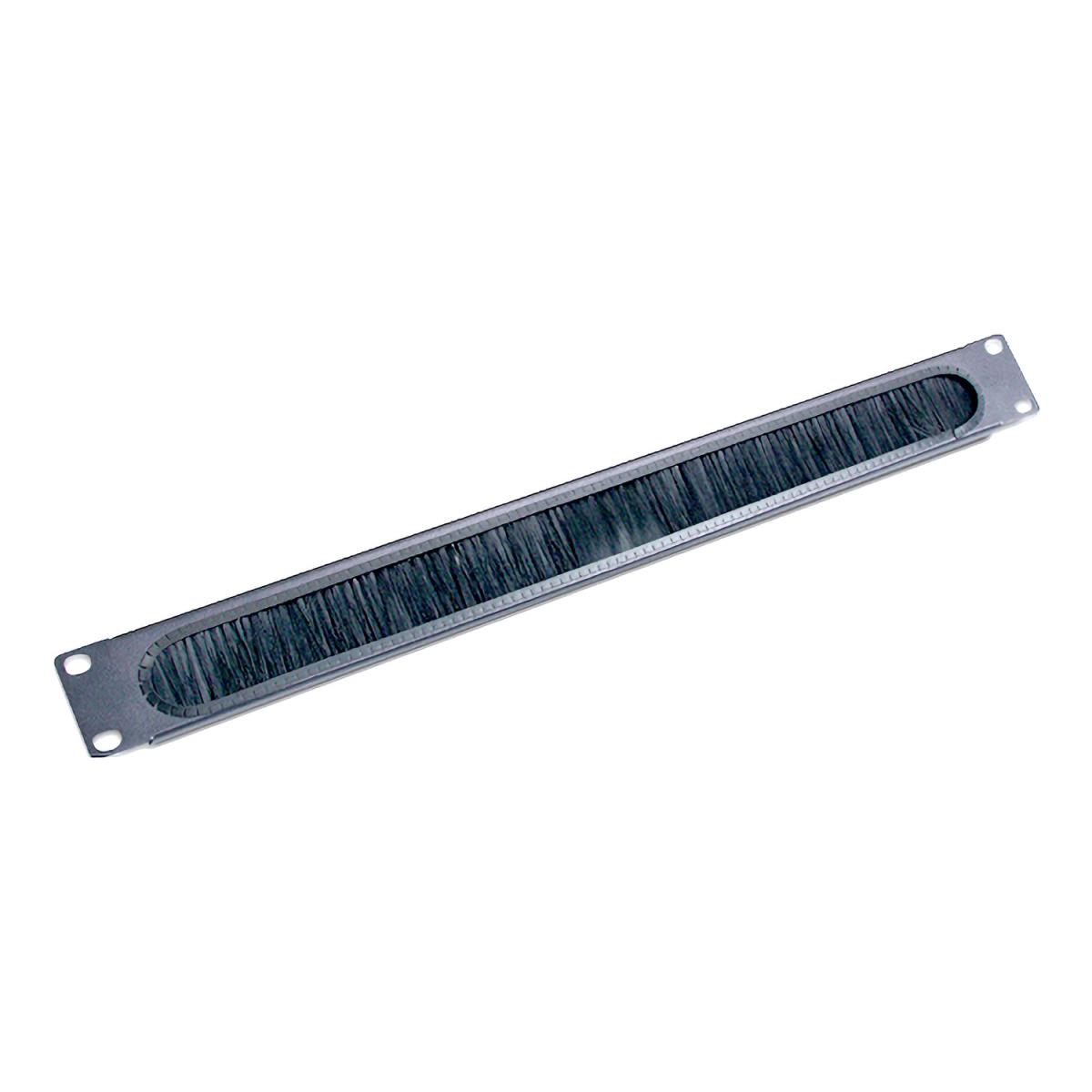 APC 1u Cable Pass -thru W/ Brush Strip Black