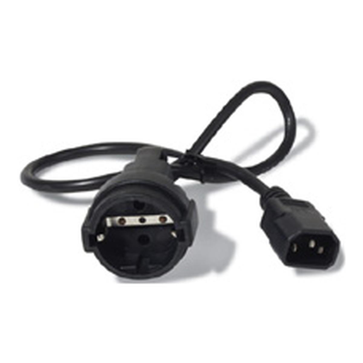 APC Power Cord Iec 320 C14 To Schuko Cee 7 10a/230v 0.5m