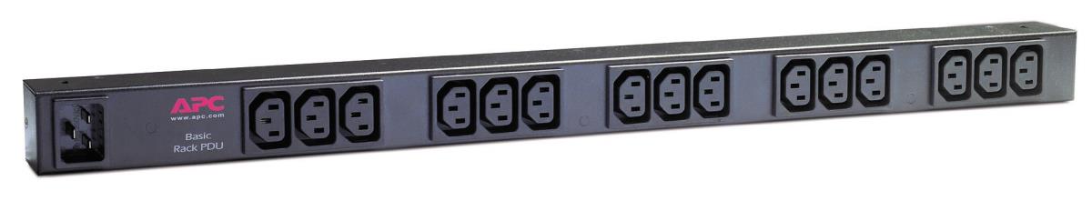 APC Rack Pdu Basic/ Zero U/ 16a/ 208 - 230v/ Outlets - 15/ Iec 320 C13/ 8.20 Feet - Black