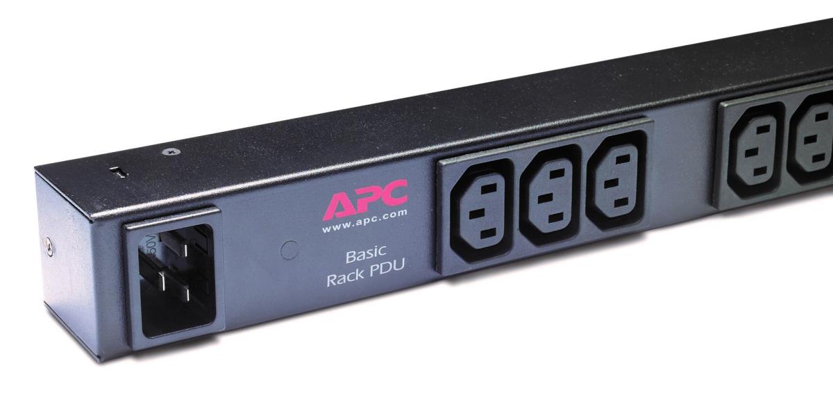 APC Rack Pdu Basic/ Zero U/ 16a/ 208 - 230v/ Outlets - 15/ Iec 320 C13/ 8.20 Feet - Black