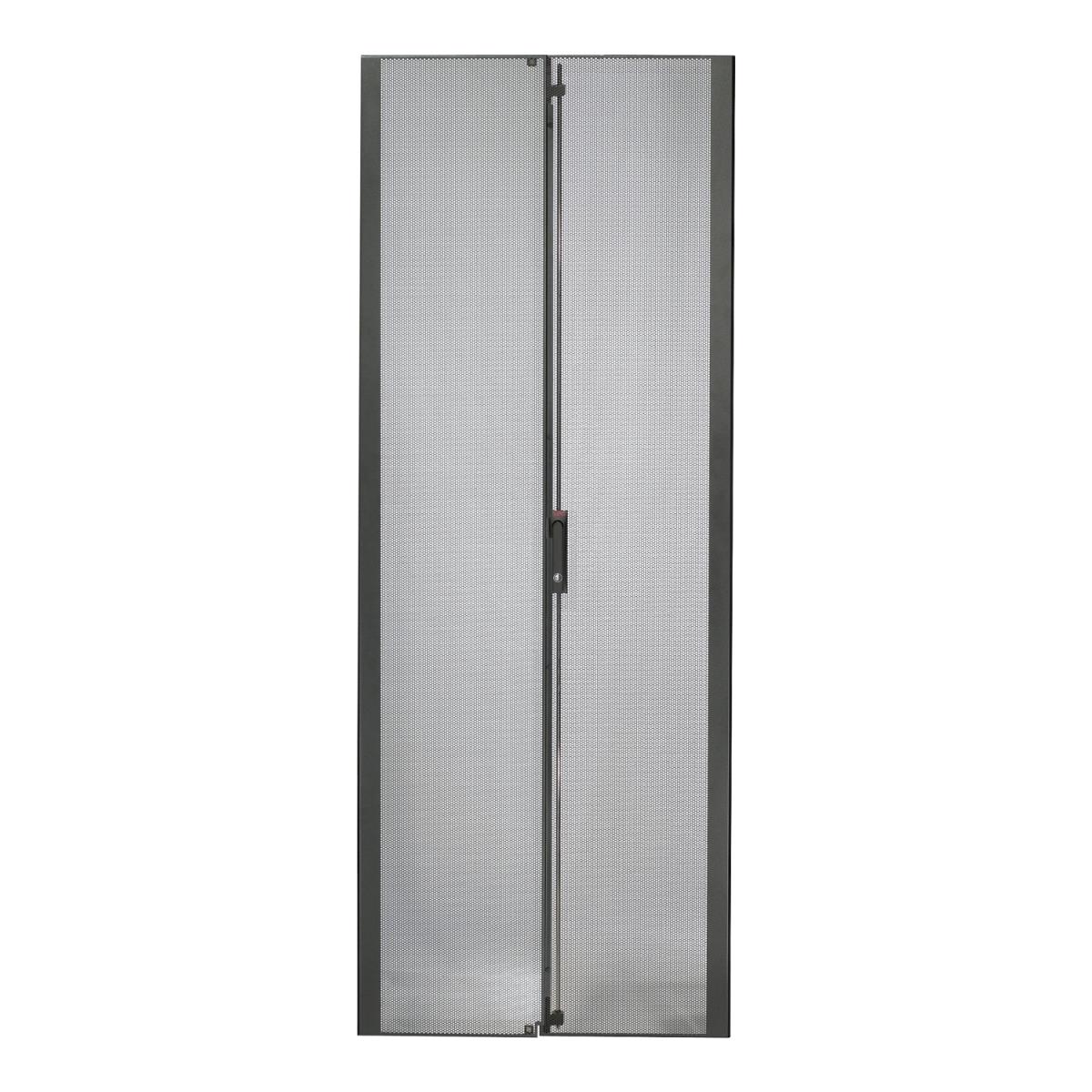 APC Netshelter Sx 42u 750mm Wide Perforated Split Doors Black