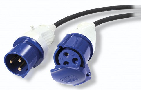 APC Modular It Power Cable Extender 3 Wire 32a Iec309 600cm