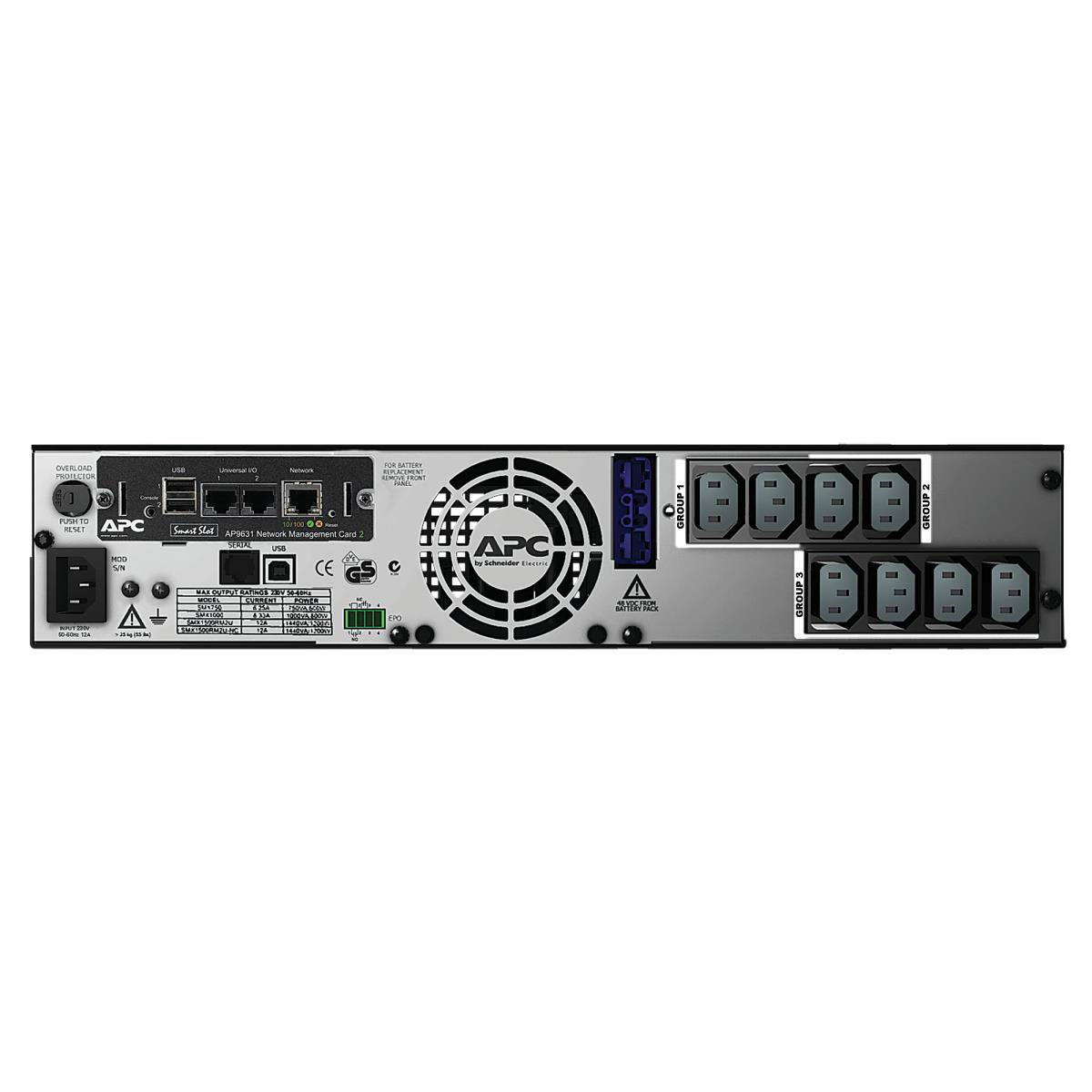 APC Smart UPS X 1500va Rack/ Tower LCD 230v With Network Card