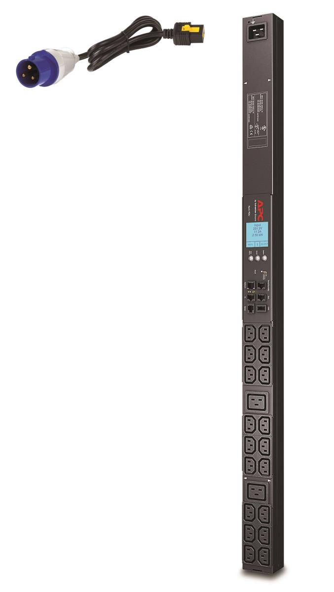 APC Rack Pdu 2g Metered Zerou 16a/230v (18) C13  (2) C19 Iec309