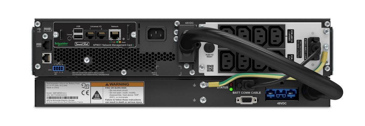 APC Smart-UPS SRT Li-Ion 1500VA RM 230V Network Card