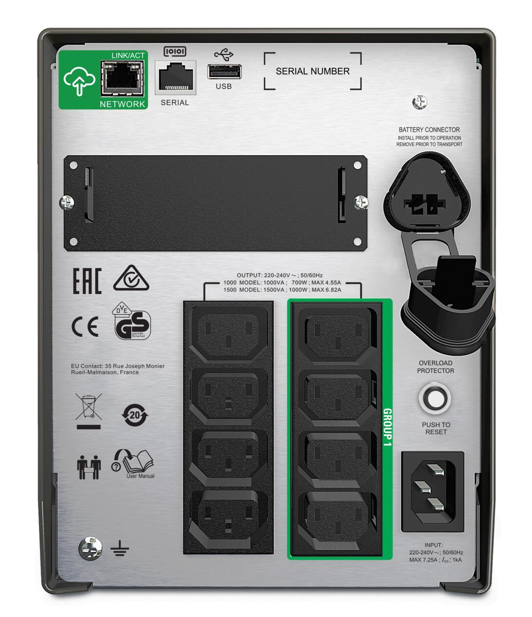 APC Smart-UPS 1500VA LCD 230V with SmartConnect