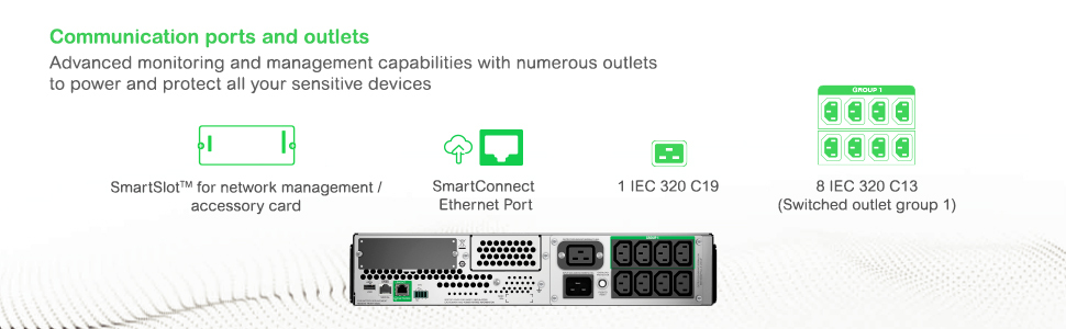 APC Smart-UPS 3000VA LCD RM 2U 230V