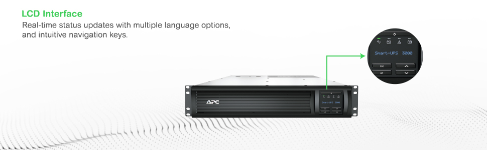 APC Smart-UPS 3000VA LCD RM 2U 230V