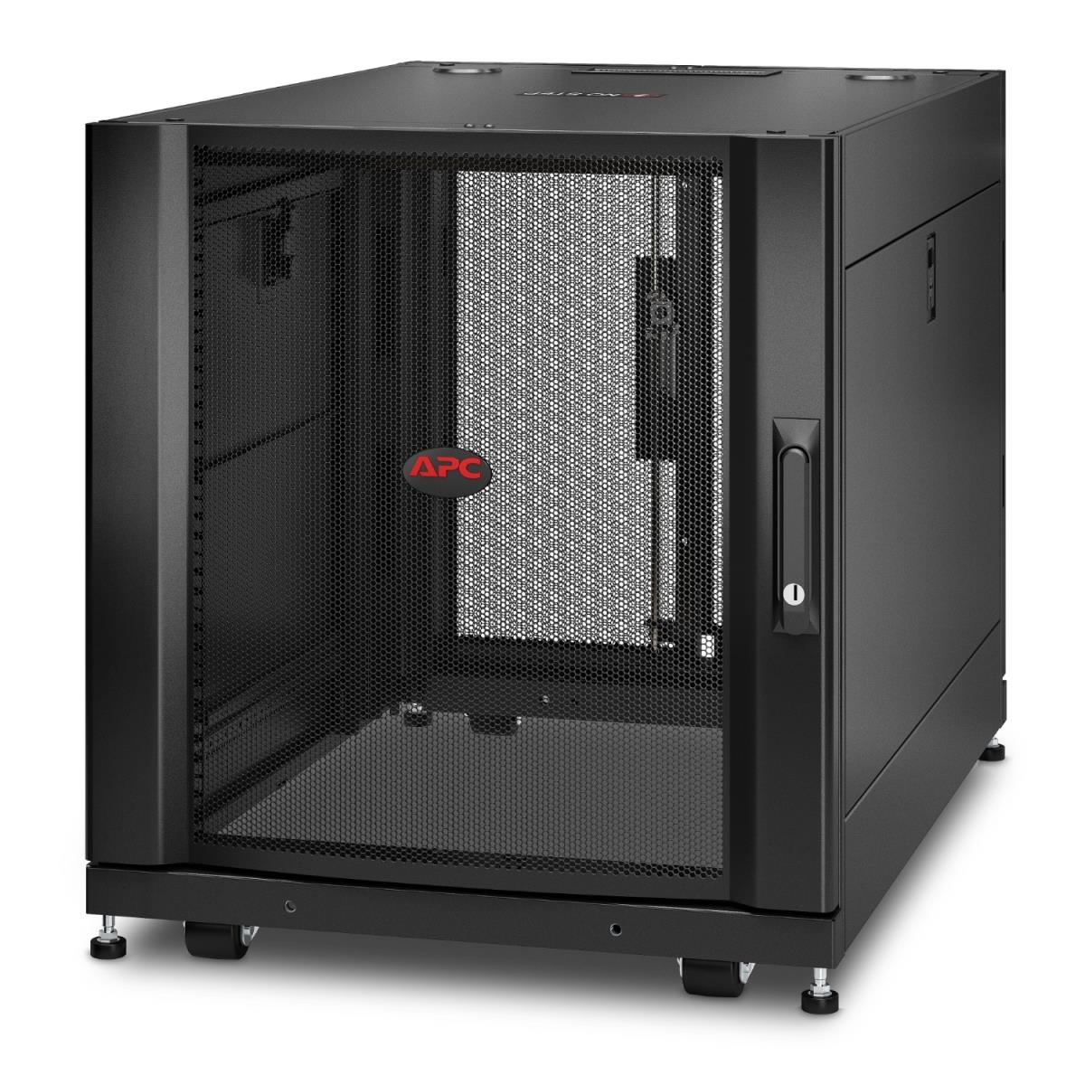 APC NetShelter SX 12U Server Rack Enclosure 600mm x 900mm with Sides Black