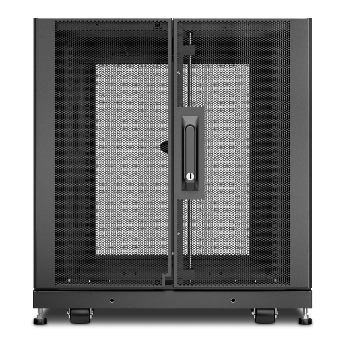APC NetShelter SX 12U Server Rack Enclosure 600mm x 900mm with Sides Black