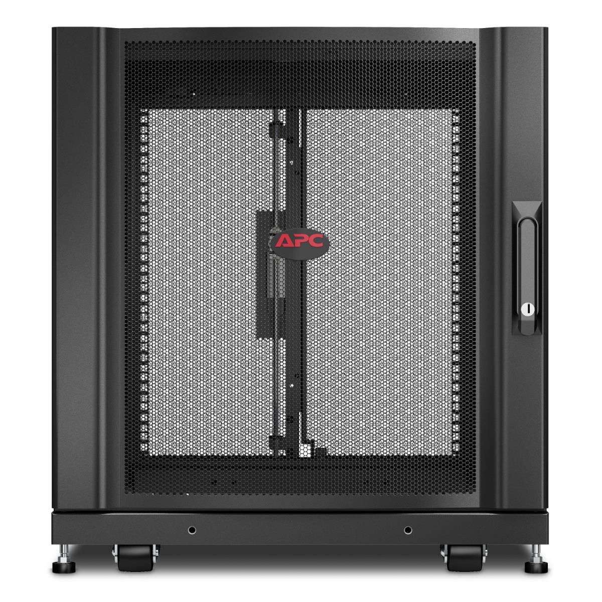 APC NetShelter SX 12U Server Rack Enclosure 600mm x 900mm with Sides Black