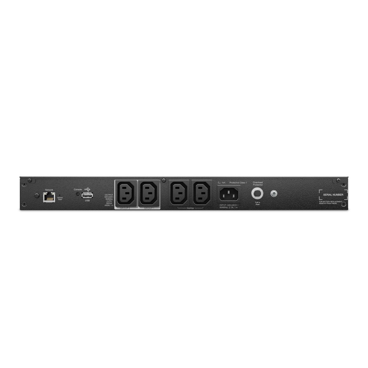 APC Smart-UPS C Li-ion, Short Depth 500VA 400Watts 230V with Network Card