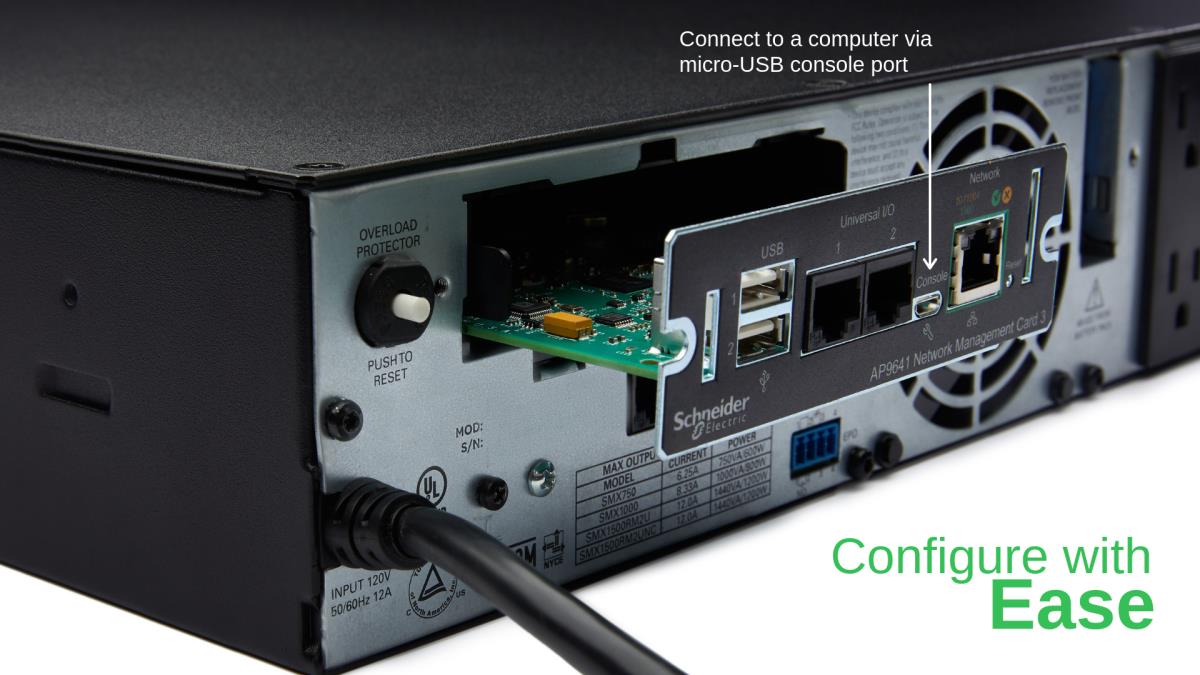 APC UPS Network Management Card 3 with Environmental Monitoring