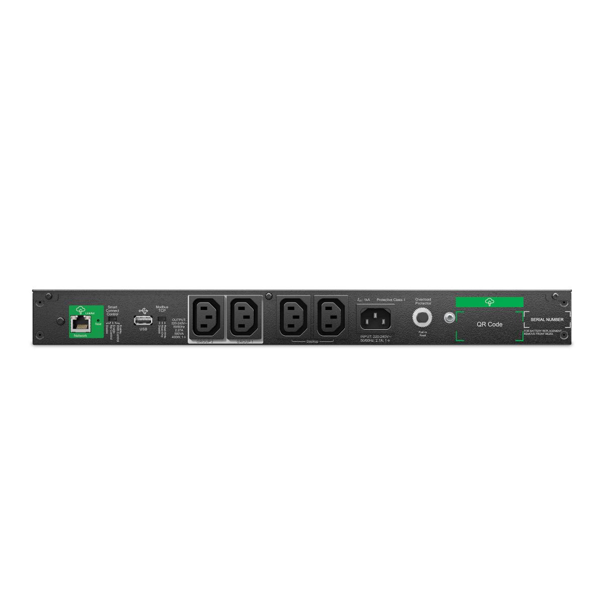 APC Smart-UPS C Li-on, Short Depth 500VA, 230V with SmartConnect