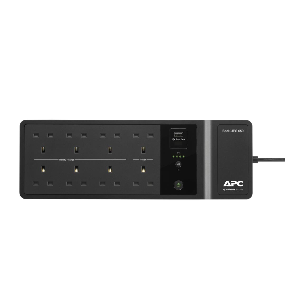 APC Back-UPS 650VA 230V USB Type-C & A Charging Ports UK