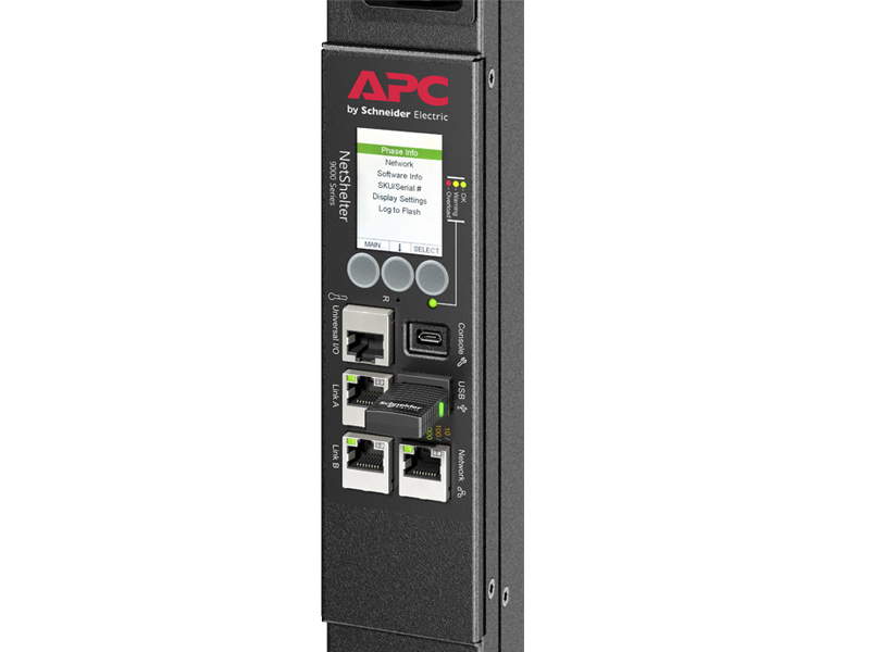 APC Rack PDU 9000 Switched, ZeroU, 32A, 230V, (21) C13 & (3) C19