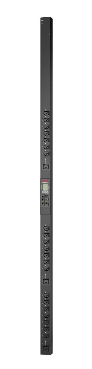 APC Rack PDU 9000 Switched, ZeroU, 16A, 230V, (21) C13 & (3) C19, IEC309 Cord