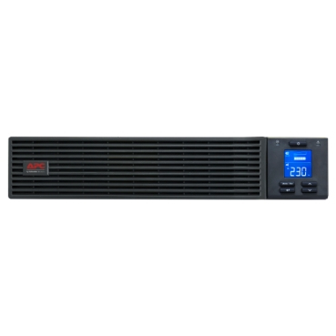 APC Easy UPS On-Line, 3kVA/2700W, RM 2U, 230V, 6x IEC C13 + 1x IEC C19 outlets, Intelligent Card Slot, LCD, W/ Rail Kit