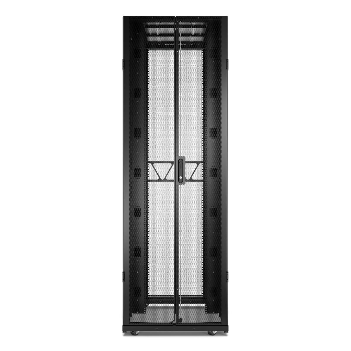 APC NetShelter SX Server Rack Gen 2, 48U, 2258H x 750W x 1200D mm, with Sides - Black