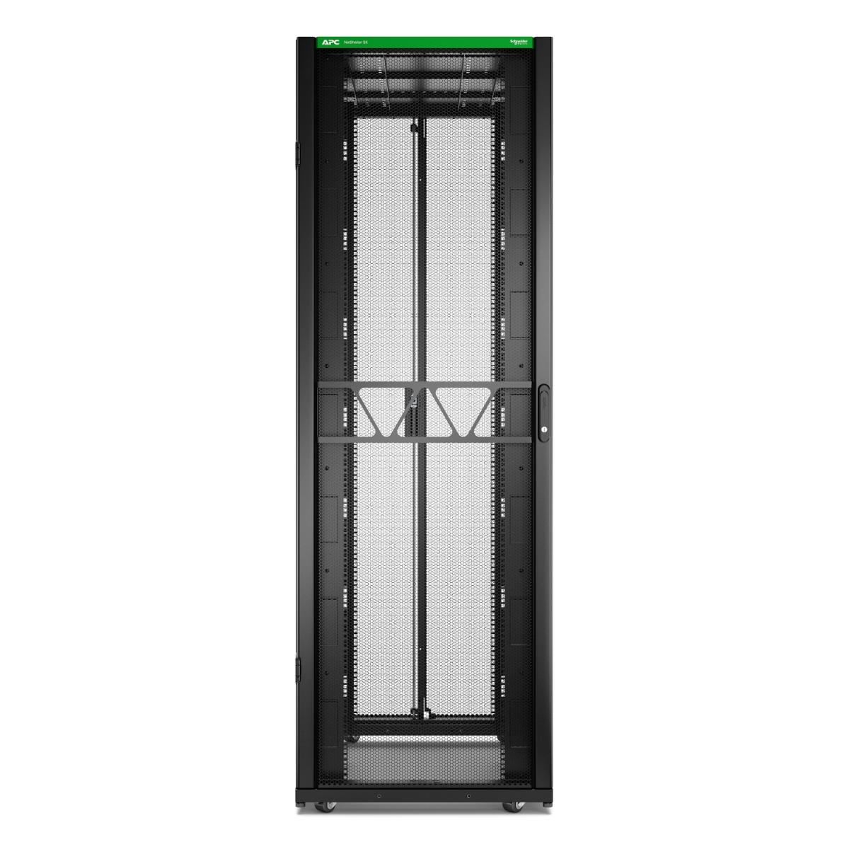 APC NetShelter SX Server Rack Gen 2, 48U, 2258H x 750W x 1200D mm, with Sides - Black