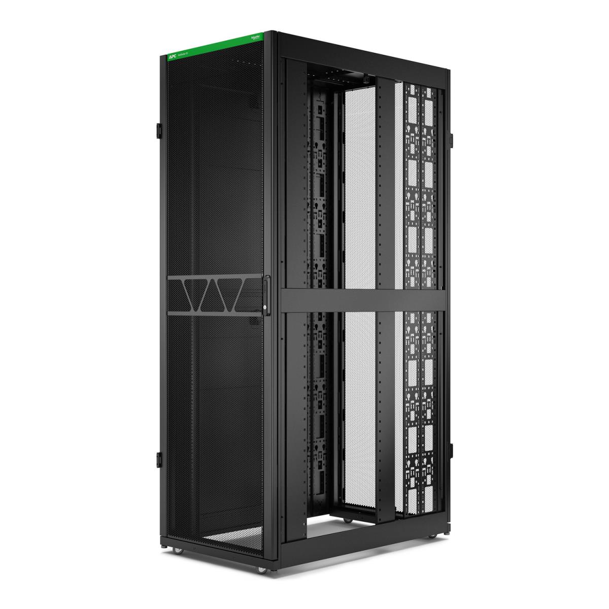 APC NetShelter SX Server Rack Gen 2, 48U, 2258H x 750W x 1200D mm, with Sides - Black
