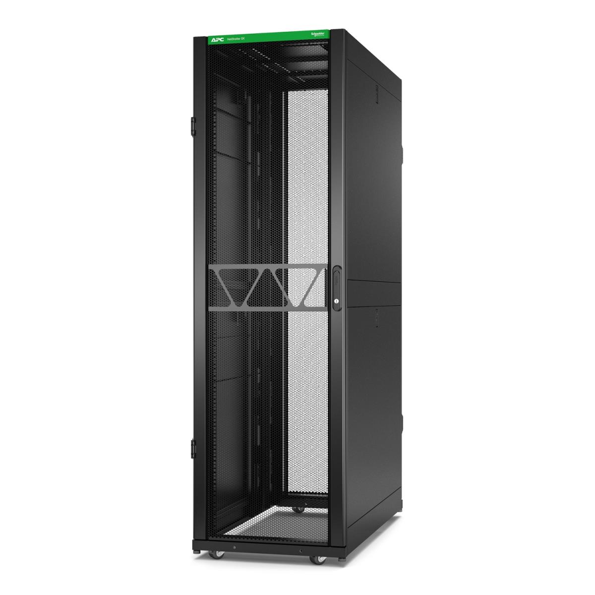 APC NetShelter SX Server Rack Gen 2, 42U, 1991H x 600W x 1200D mm, with Sides - Black