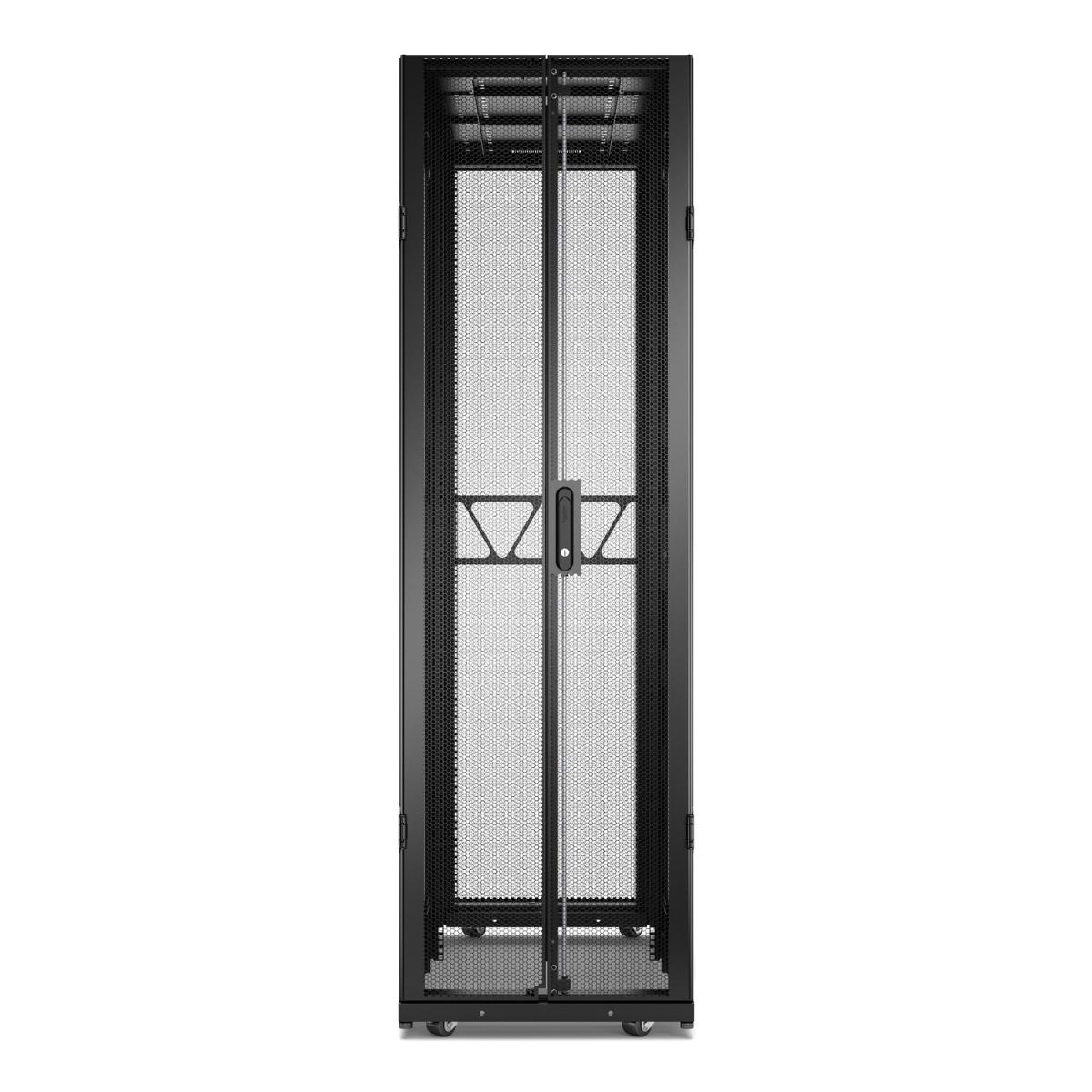 APC NetShelter SX Server Rack Gen 2, 42U, 1991H x 600W x 1200D mm, with Sides - Black