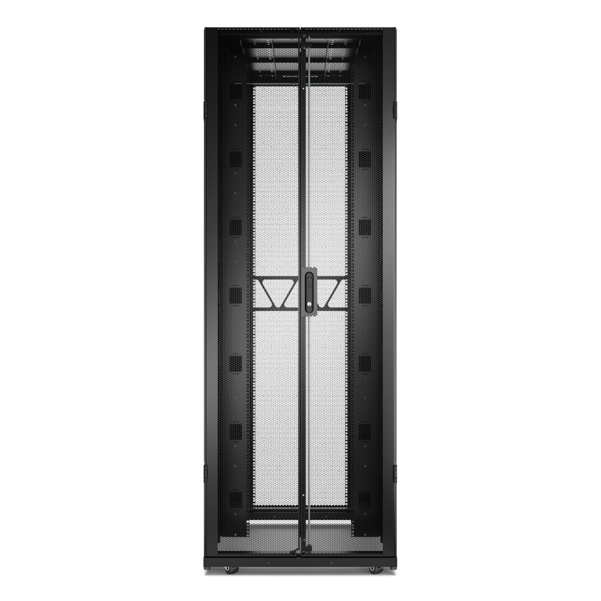 APC NetShelter SX Server Rack Gen 2, 48U, 2258H x 800W x 1200D mm, with Sides - Black