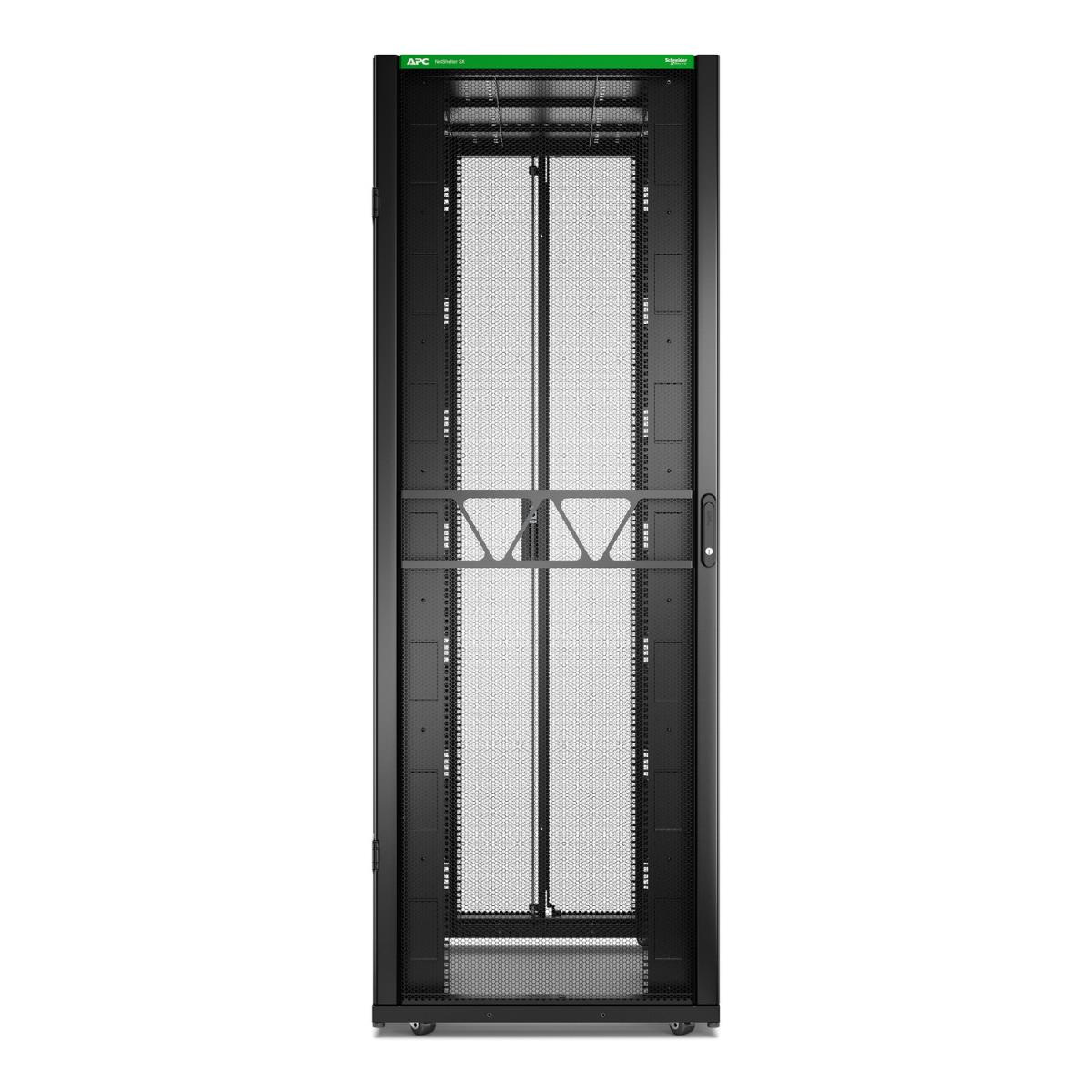 APC NetShelter SX Server Rack Gen 2, 48U, 2258H x 800W x 1200D mm, with Sides - Black