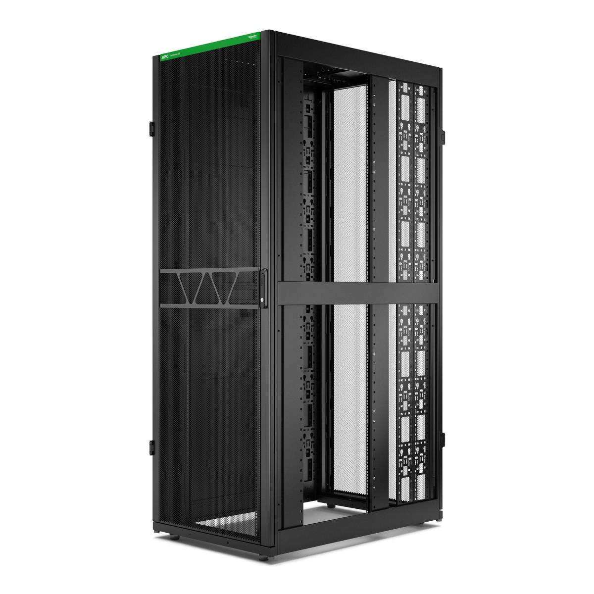 APC NetShelter SX Server Rack Gen 2, 48U, 2258H x 800W x 1200D mm, with Sides - Black