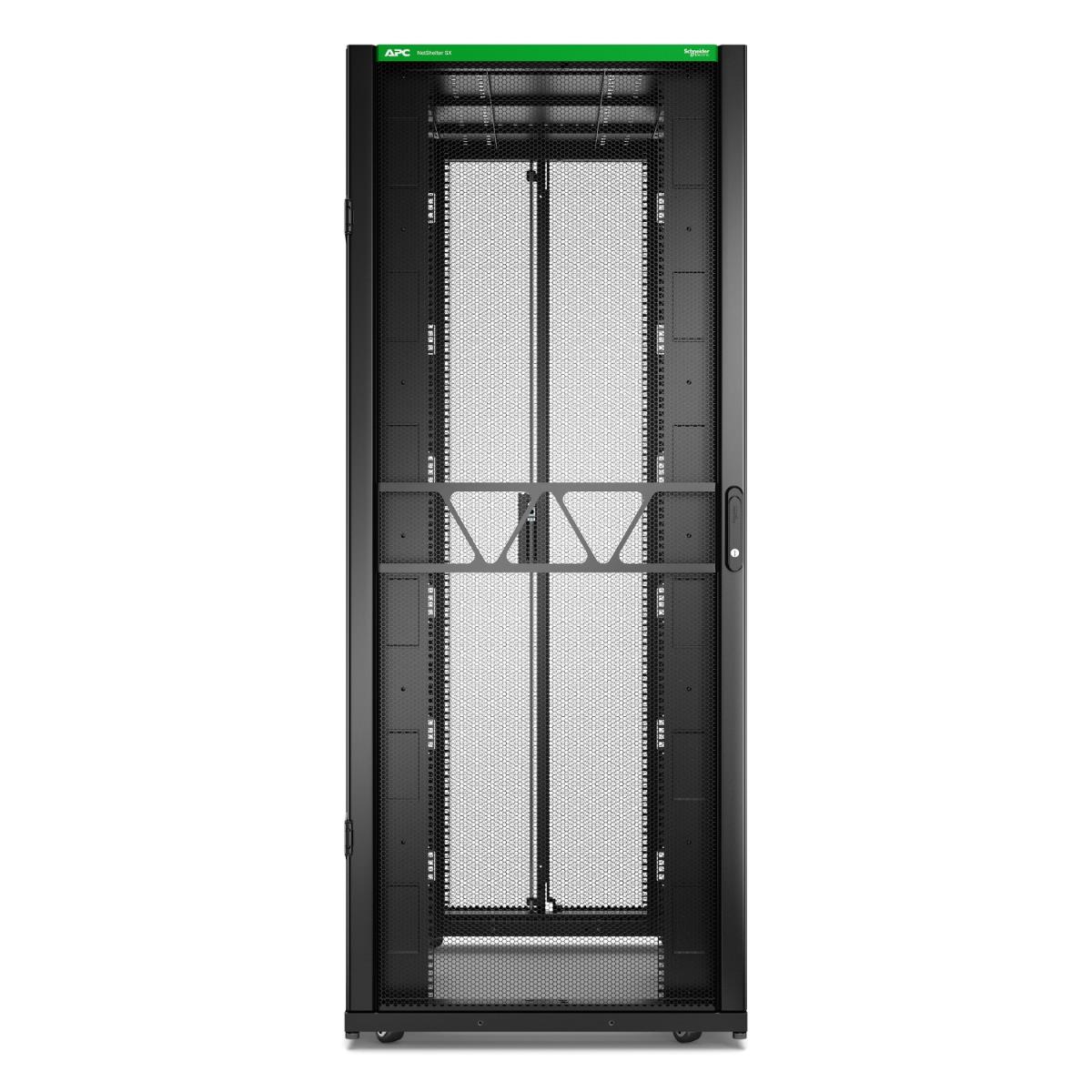 APC NetShelter SX Server Rack Gen 2, 42U, 1991H x 800W x 1200D mm, with Sides - Black