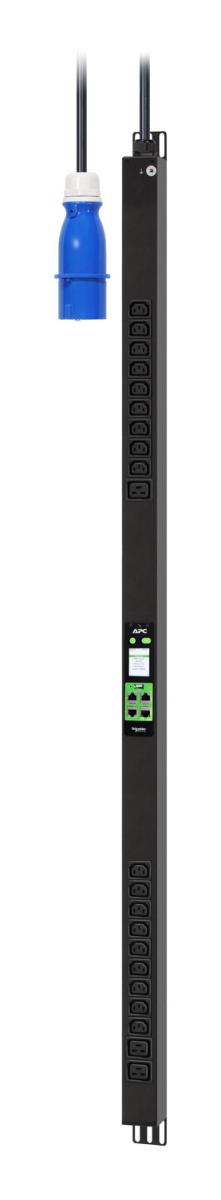 APC Easy Metered Rack PDU, Zero U, 32A, 230V, 20 C13 and 4 C19 outlets, IEC309