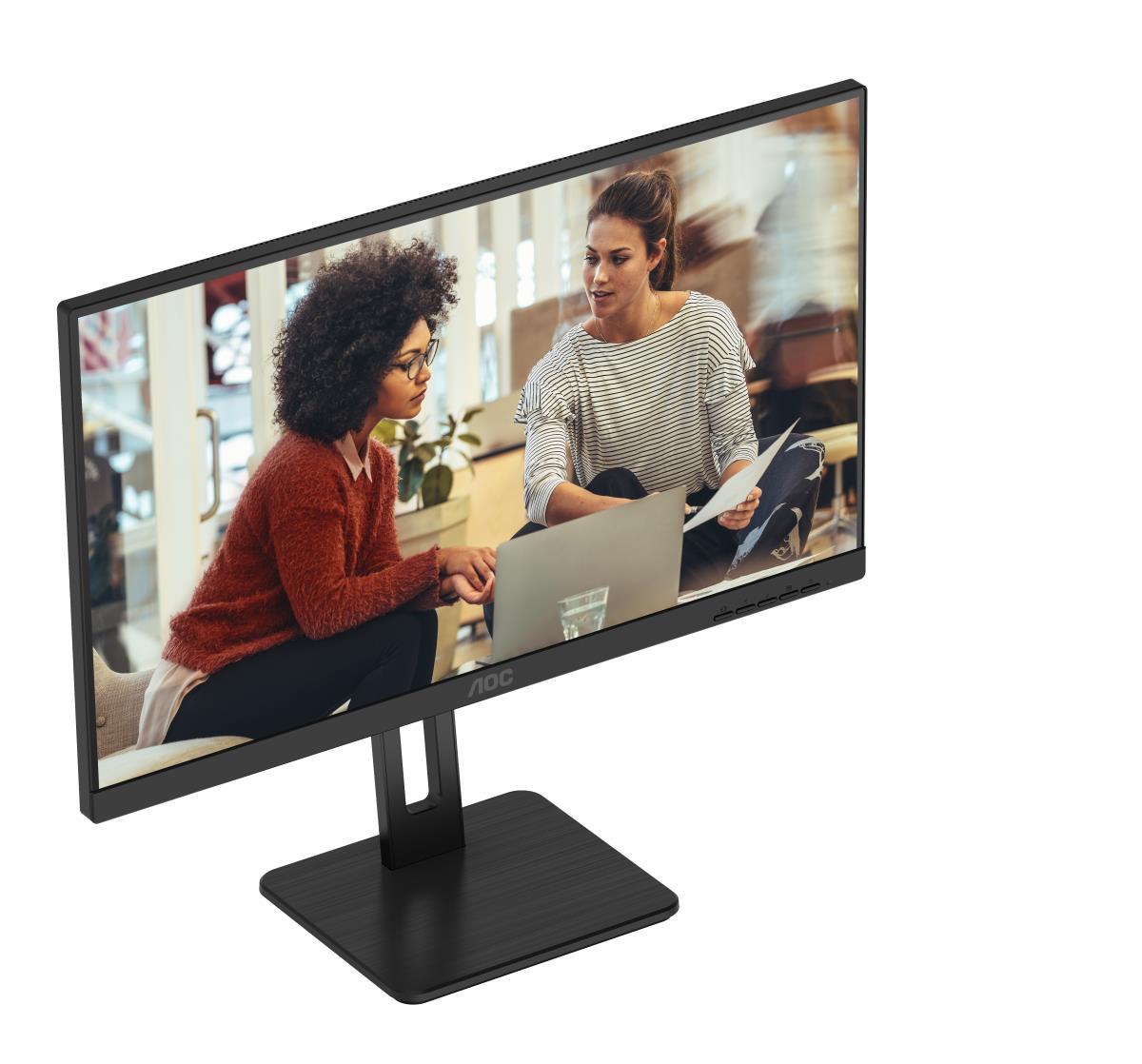 AOC Desktop USB-C Monitor - U27E3UF - 27in - 3840x2160 (4K UHD) - 4ms IPS