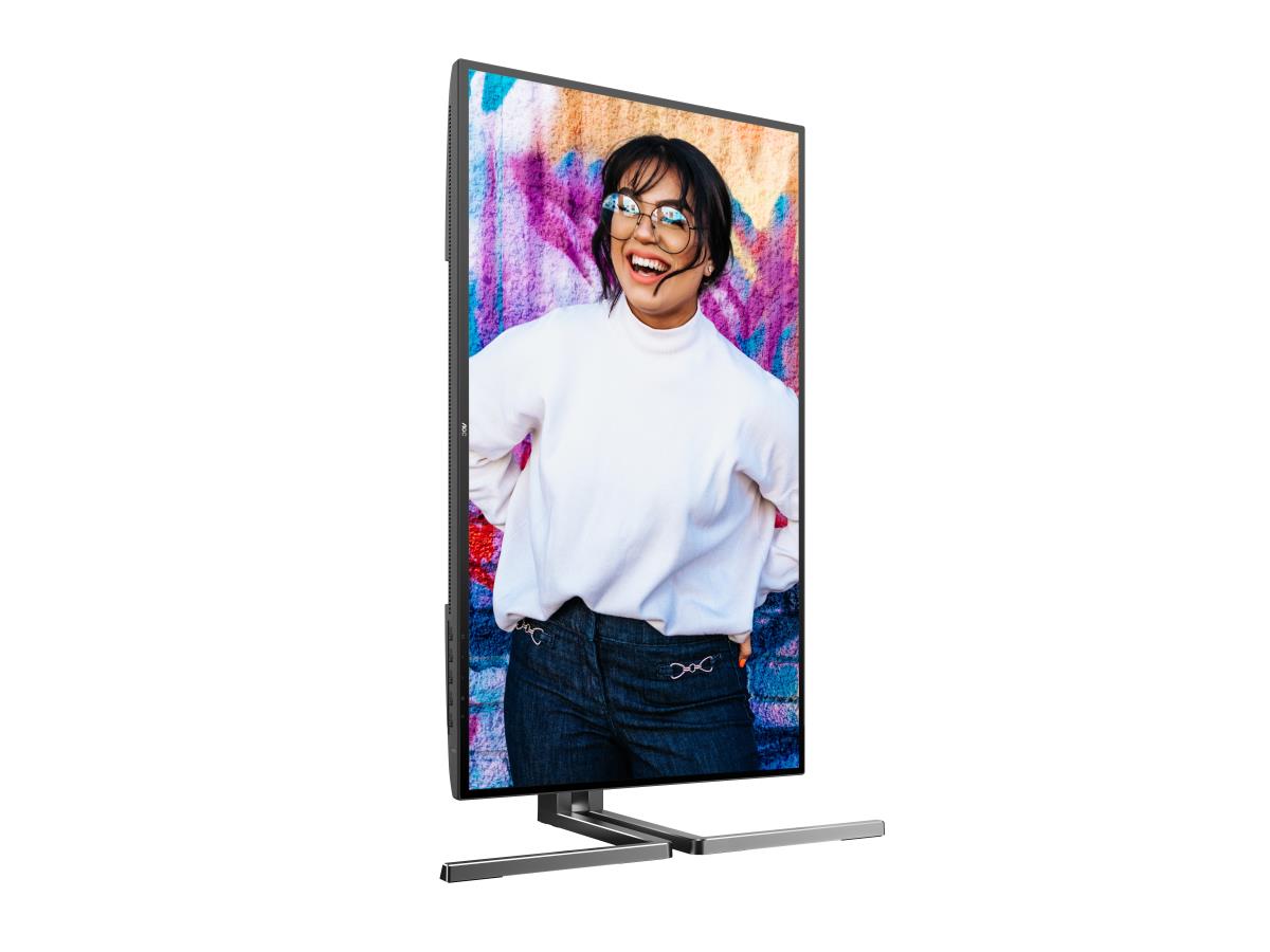 AOC Desktop USB-C Monitor - U27U3CV - 27in - 3840x2160 (4K UHD) - Nano IPS 4ms