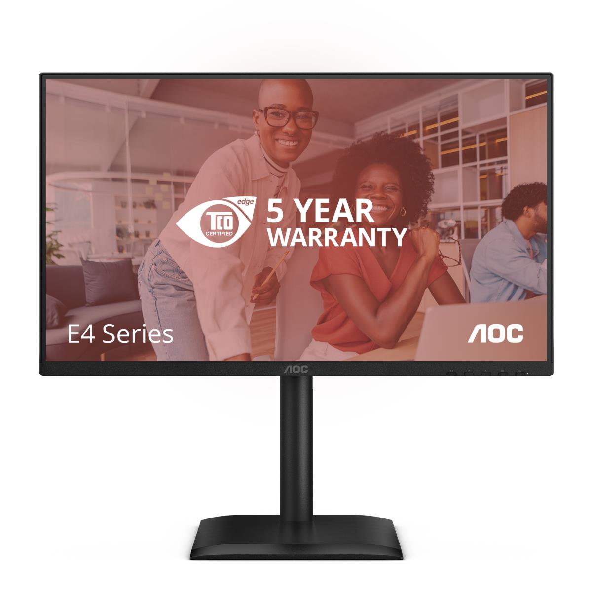 AOC Desktop Monitor - 24E4U - 24in - 1920x1080 (full Hd) - 4ms IPS 120Hz SPEAKERS