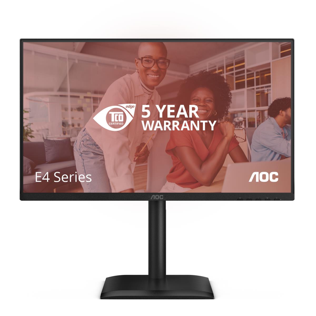 AOC Desktop Monitor - 24E4CV - 24in - 1920x1080 (full Hd) - 4ms IPS 120Hz