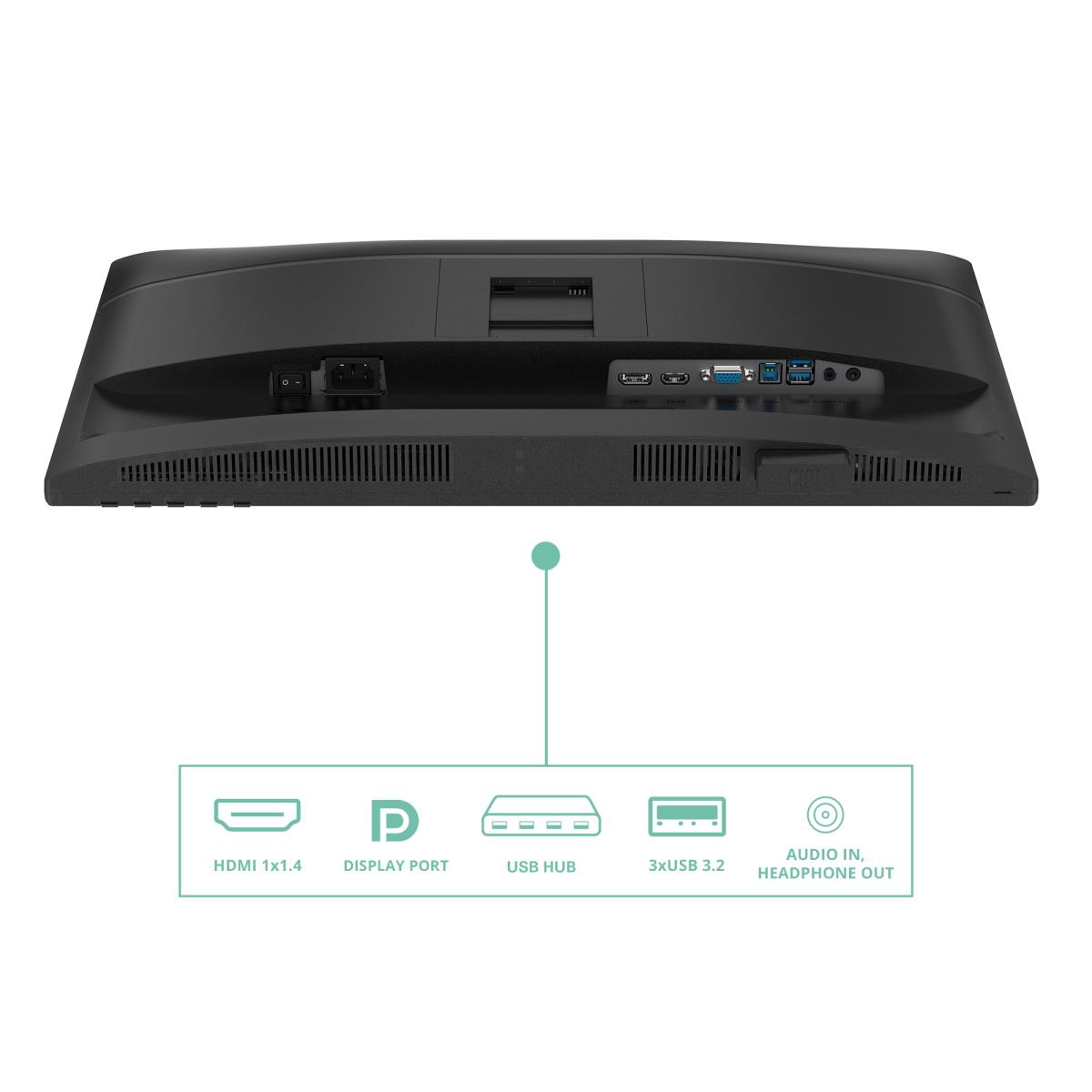 AOC Desktop Monitor - 24P4U - 24in - 1920x1080 (Full HD) - IPS 4ms