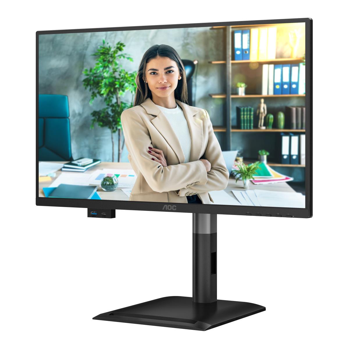 AOC Desktop Monitor - 24P4U - 24in - 1920x1080 (Full HD) - IPS 4ms