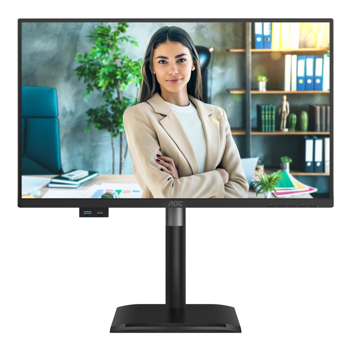 AOC Desktop Monitor - 24P4U - 24in - 1920x1080 (Full HD) - IPS 4ms