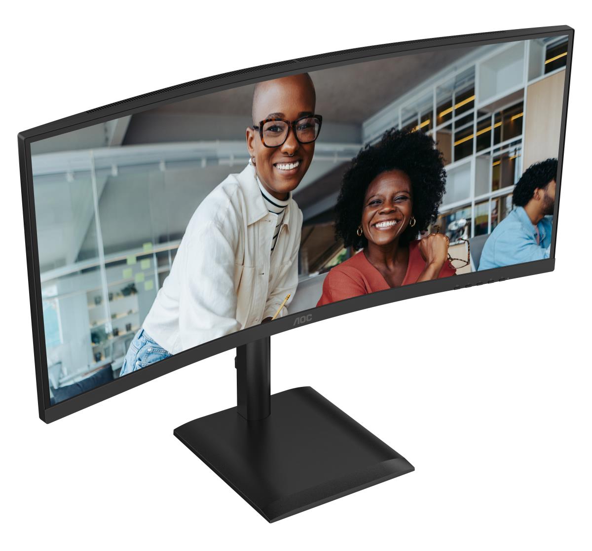 AOC Desktop USB-C Monitor - CU34E4CV - 34in - 3440x1440 (UWQHD) - VA 120Hz