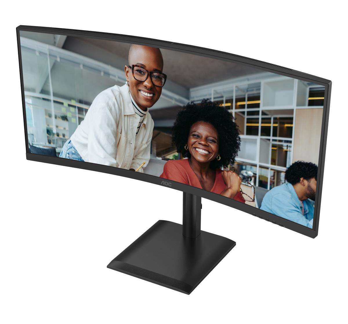 AOC Desktop USB-C Monitor - CU34E4CV - 34in - 3440x1440 (UWQHD) - VA 120Hz